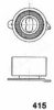 ASHIKA 45-04-415 Tensioner, timing belt
